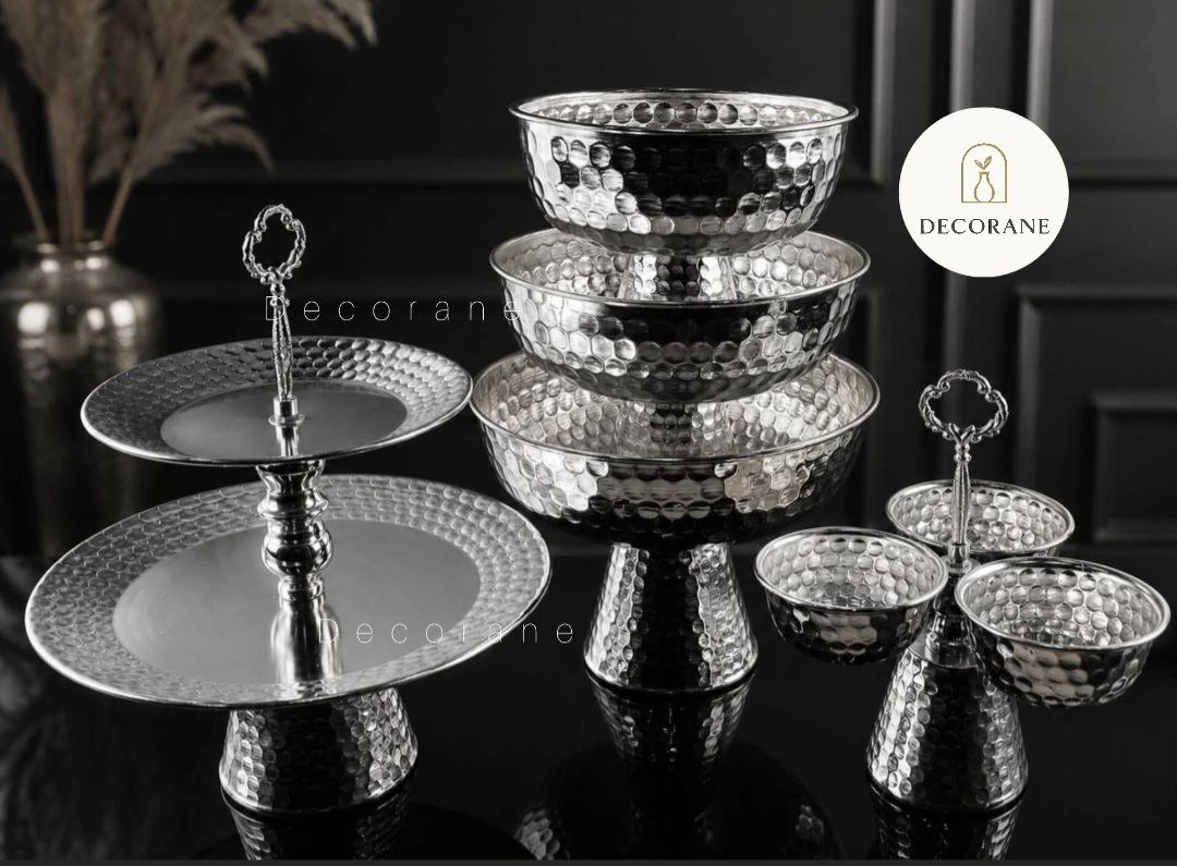 ظروف پذیرایی ۵تیکه چکشی