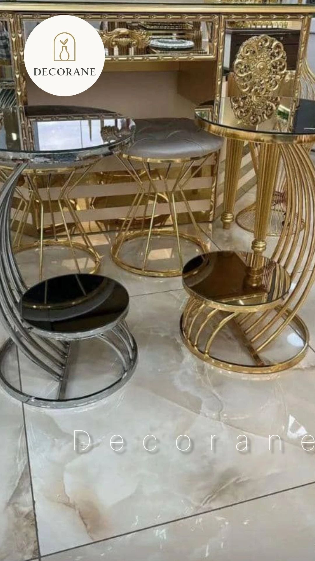 کنارسالنی مدل قو گرد