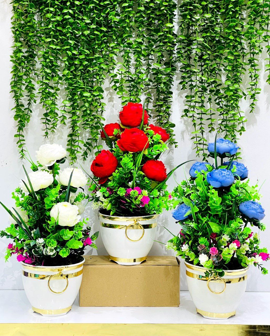 ⭐️نام کالا پائونیا 10گل حلقه 🌈