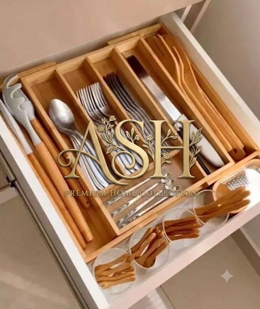 ✨جاقاشقی داخل کابینتی کشویی بامبو✨